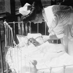 nurse and baby - Photo by Library Of Congress