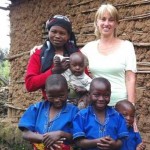 Rwandan family w BC Professor-UNICCEF