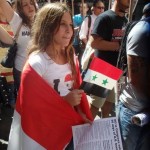Syria protestor in NYC- by The Eyes Of New York via Flickr CC