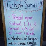 DC restaurant sign charges congress double-FB