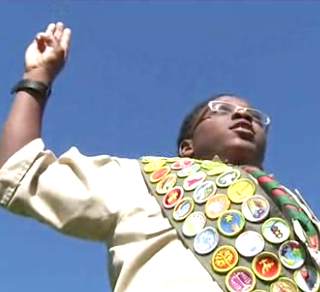 Eagle Scout is youngest-ever African-American - WTMJ video