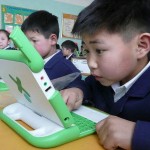 classroom in Mongolia-One Laptop Per Child