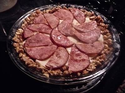 ham in almond crust