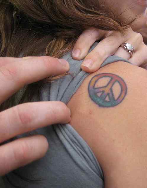 Peace tatoo-CC