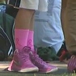 pink shoes and socks-CNNvid