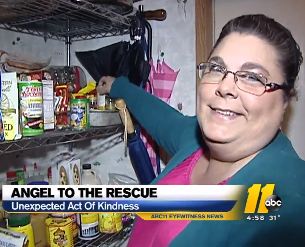 Angel to the rescue paying grocery tab-WTVDvid
