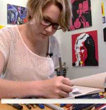 drawing in the ARTS program-TODAYvid