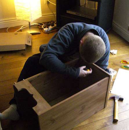 furniture assembly from IKEA-julessilver-Flickr-CC