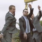 suits dancing outside-YouTube