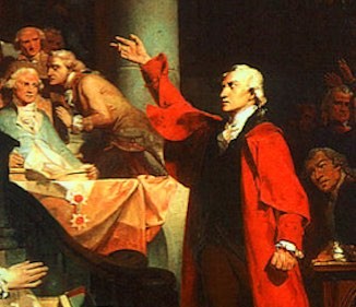 Patrick-Henry speaks to VA House-1765-painting-Peter_F_Rothermel