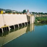 water flow at Morelos Dam-AzwaterDotGov