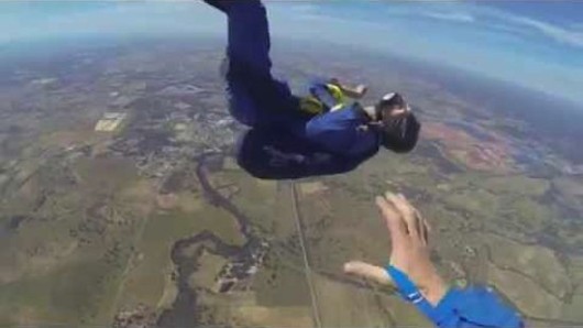 Skydiver Rescued Unconscious Skydiver in Free Fall Rescued During Seizure (Dramatic ...
