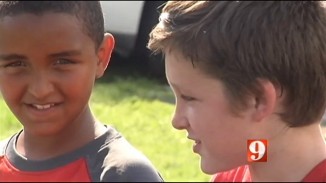 Brave Young Boys Rush into Burning Home to Save Children