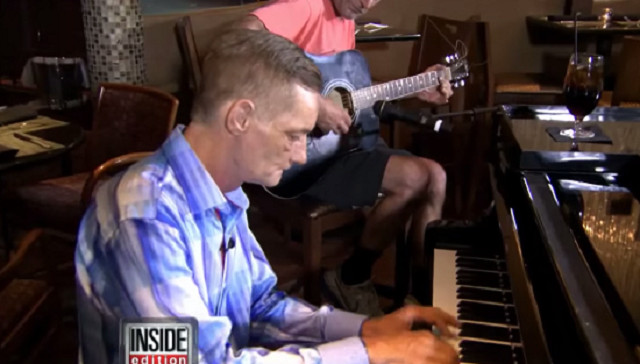 Donald Gould homeless piano Inside Edition vid