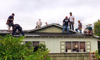 roofing volunteers Facebook David Perez