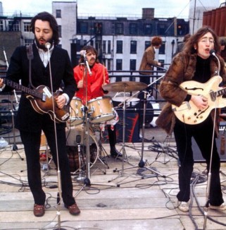 The-Beatles-on-the-Roof