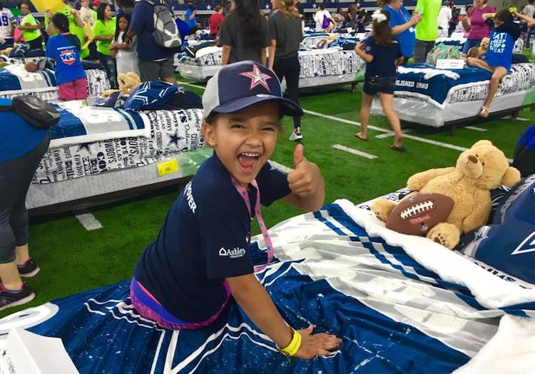 dallas cowboys bed giveaway child-FB-Mary Ann Downey Kirby