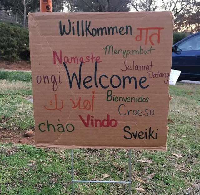 Welcome Sign-Danny Vincent