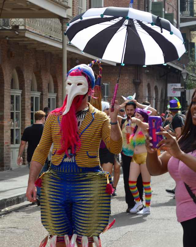 Masked Mardi Gras Reveler-McKinley Corbley