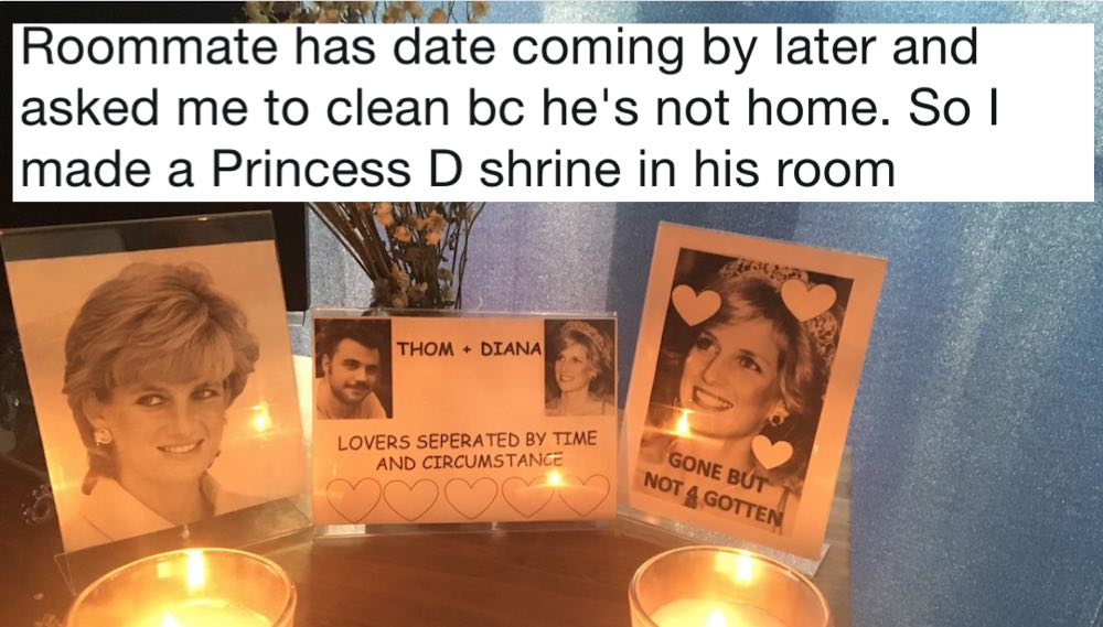 Roommate's Prank is Called the Funniest Tweet of All Time