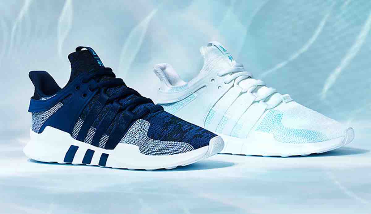 adidas sneakers made from ocean plastic