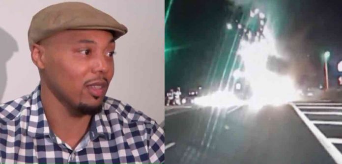 Donald Carson and Explosion-WPIX Screenshot