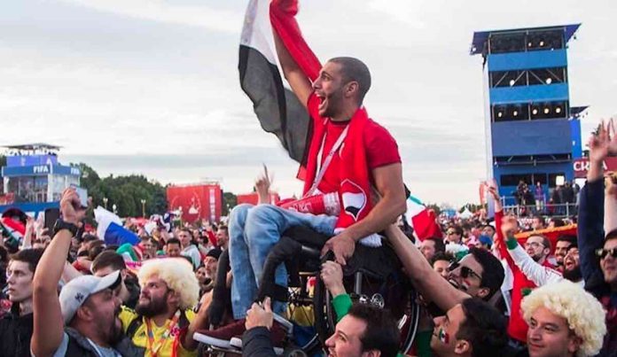 Egyptian Fan at World Cup World Cup Twitter