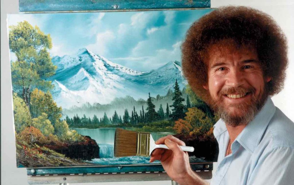 Three Bob Ross Paintings Sold For $600,000 At Auction In Fundraiser For Public Television