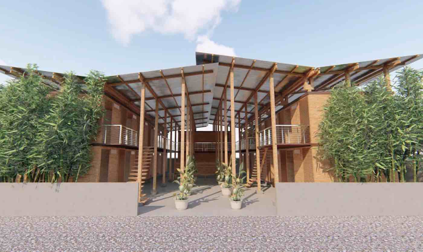 Gemarkeerd verdamping Slechthorend 23-Year-old Wins Top Prize for Cheap Bamboo Housing That Can Be Constructed  in 4 Hours