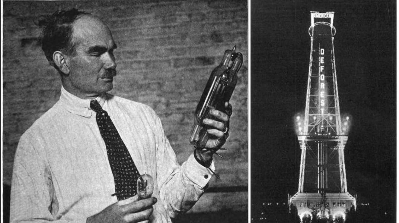 аудион ли де фореста. триод ли де фореста. 1907 г. ли де форест триод. ли де форест.