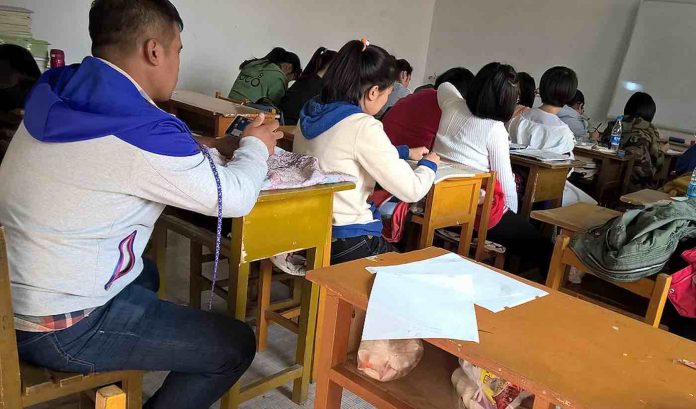 Students Testing-CC Kychn via Wikipedia Commons