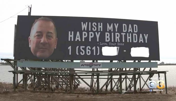 Christpher Ferry's Billboard-CBS3