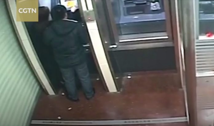 Deng the Robber at ATM-CGTN Youtube Screenshot