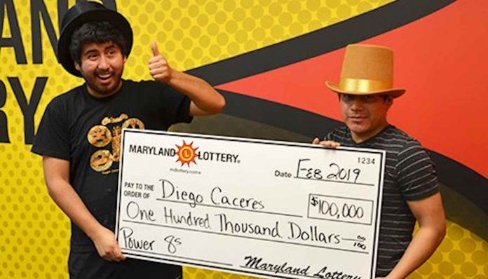 Diego Caceres-Maryland Lottery