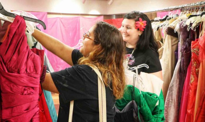 Girls With Prom Dresses-Dallas Public Library Facebook