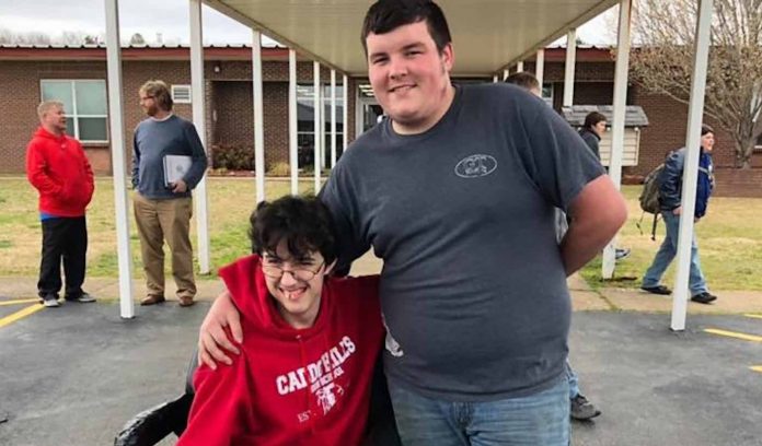 Tanner Wilson and Brandon Qualls-Caddo Hills School District Facebook