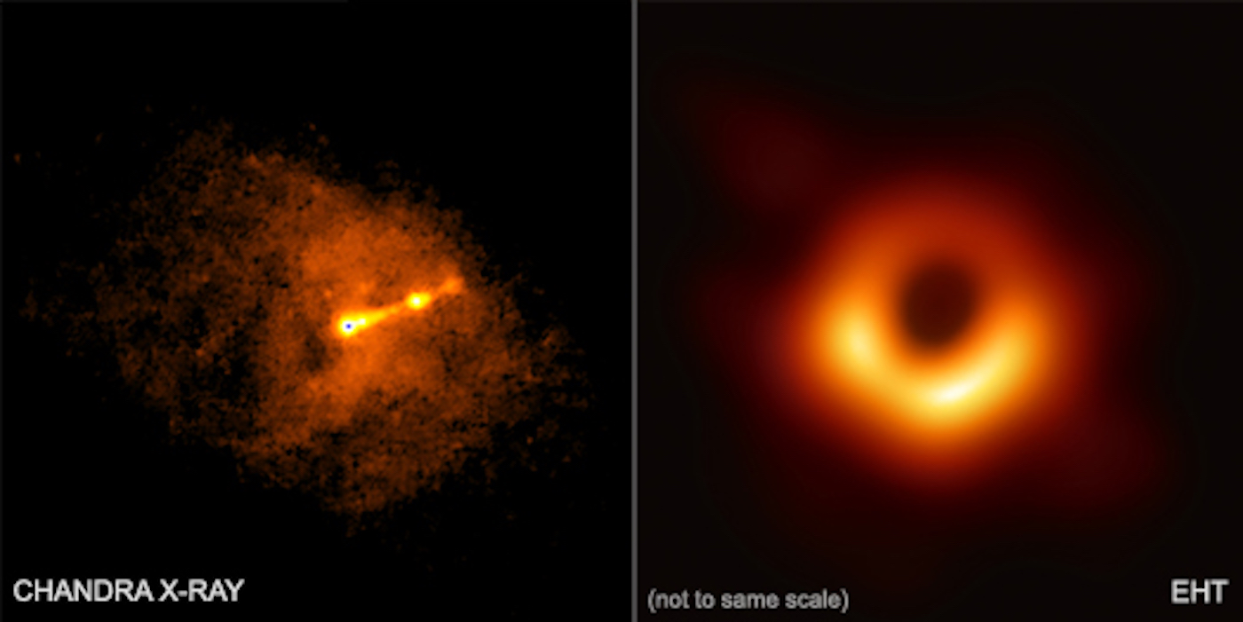 FIRST PICTURE OF BLACK HOLE IMAGE BY CHANDRA X-RAY OBSERVATORY 11x14 PHOTO PRINT 