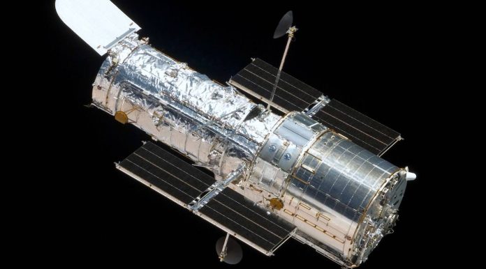 Hubble Space Telescope in orbit Public domain