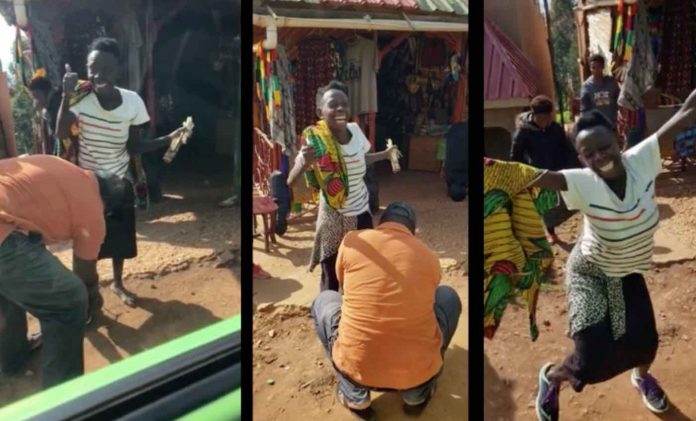 Dancing Ugandan Woman-Newsflare Screenshot via Rumble