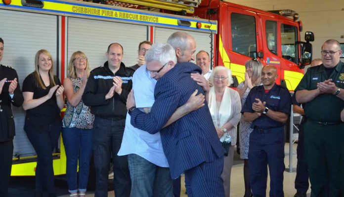 John O’Brien and Dr Mark Forrest-Public Domain : Cheshire Fire and Rescue Service