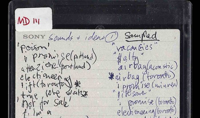 Radiohead Archive Minidesk Feature-Radiohead Bandcamp