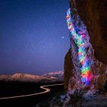 Time Lapse Photography Turns Rock Climbing Trails into Rainbow LED Light Shows — LOOK