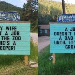 Dad Has Been Using His Town’s Roadside Message Board to Make Thousands of People Laugh