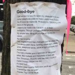 Someone Left a Note Written From the Perspective of a Retiring Utility Pole—and It’s Weirdly Heartwarming