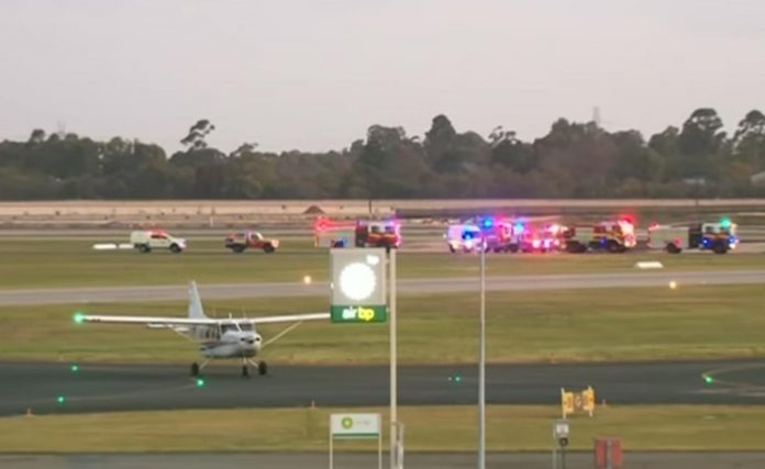 Emergency Plane Landing-Sky News Youtube Screenshot
