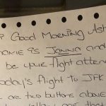 Deaf Teen Thanks Flight Attendant for Handwritten Note That ‘Meant the World’ to Her During Her First Flight Alone