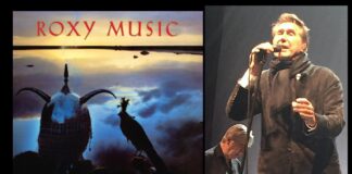 Roxy cover and Bryan Ferry on stage in 2017