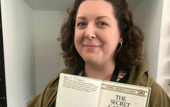 Zoe Andrews and Book Cropped-SWNS