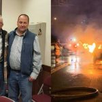 Man Hailed as a Hero After He Rushed to Pull Driver From Burning Car After Fuel Explosion