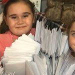 Girl Hand-Delivers More Than 1,000 Christmas Cards in Her Village After Having Her Leg Amputated